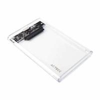 [AC-10750] CARCASA CASE ENCLOSURE PARA DISCO DURO ACTECK ARMOR CLEAR HC430 / HDD 2.5 / CONEXION USB MICRO B / SATA / TRANSPARENTE / AC-934688