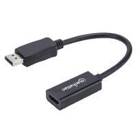 [AC-10780] ADAPTADOR,MANHATTAN,153713, DISPLAYPORT M A HDMI H 4K@60HZ