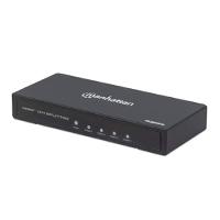 VIDEO SPLITTER,MANHATTAN,207805, HDMI 4K60HZ, 1 IN4 OUT