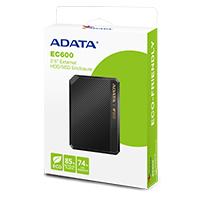 [AC-12541] CARCASA ADATA EC600 PARA DISCOS DUROS/SSD 2.5 OULGADAS 7MM/9.5MM SATA3/USB3.2 NEGRO ECO CASE PC