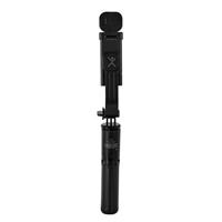 [AC-12794] BASTON TRIPIE PLEGABLE CON LUZ LED, SELFIE STICK SELFIX CON LAMPARA. BLUETOOTH PERFECT CHOICE
