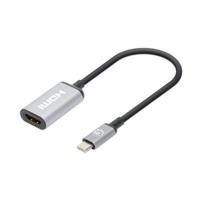 [AC-10841] CONVERTIDOR,MANHATTAN,153706,USB-C A HDMI H, 4K60HZ