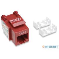 [AC-2184] JACK,INTELLINET,210614, CAT 6 DE IMPACTO KEYSTONE ROJO