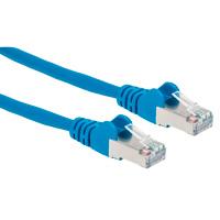 [CB-1613] CABLE PATCH,INTELLINET,741477, CAT 6A,  0.9M( 3.0F) S/FTP AZUL
