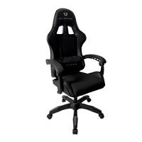 [AC-10928] SILLA GAMER BALAM RUSH POWER RUSH V2 BLACK EDITION / INCLINACION 135 GRADOS / TELA Y PIEL SINTETICA / MAX 120 KG / COJIN LUMBAR / PISTON CLASE 3 / REPOSABRAZOS FIJO / NEGRO / BR-934534