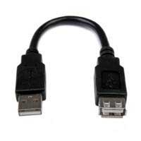 [CB-1914] CABLE DE 15CM DE EXTENSION USB 2.0 - MACHO A HEMBRA USB-A - EXTENSOR - STARTECH.COM MOD. USBEXTAA6IN