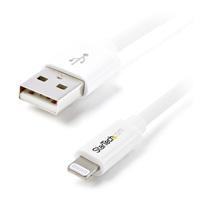 [CB-1919] CABLE DE 2M LIGHTNING DE 8 PIN A USB A 2.0 PARA APPLE IPOD IPHONE IPAD - BLANCO - STARTECH.COM MOD. USBLT2MW