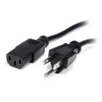 CABLE DE CORRIENTE DE 3M ESTANDAR DE ALIMENTACION PARA COMPUTADORA - 18 AWG - NEMA5-15P A C13 - 10A 125V - STARTECH.COM MOD. PXT10110