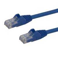 CABLE DE 50CM DE RED ETHERNET SNAGLESS SIN ENGANCHES CAT 6 CAT6 GIGABIT - AZUL - STARTECH.COM MOD. N6PATC50CMBL