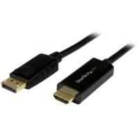 [CB-1977] CABLE ADAPTADOR DE 5M DISPLAYPORT A HDMI - 4K 30HZ - CABLE CONVERTIDOR DP A HDMI ULTRA HD - NEGRO - STARTECH.COM MOD. DP2HDMM5MB