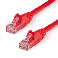 [CB-2321] CABLE DE 15M DE RED GIGABIT ETHERNET UTP PATCH CAT6 CAT 6 RJ45 SNAGLESS SIN ENGANCHES - ROJO - STARTECH.COM MOD. N6PATC15MRD