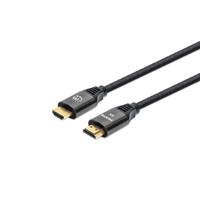 [CB-2371] CABLE HDMI.MANHATTAN,355957, 2.1 TEXTIL M-M  3.0M, 8K@60HZ,