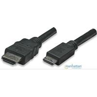 [CB-261] CABLE HDMI,MANHATTAN,304955, MINI-HDMI 1.8M BOLSA
