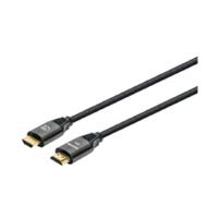 CABLE HDMI /MANHATTAN / 355933 /2.1 PREMIUM M-M 1.0M, 8K@60HZ,CHAPA DE ORO