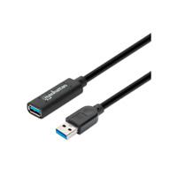 [CB-2815] CABLE USB EXTENSIÓN, MANHATTAN,1537517,V3.2 EXT. ACTIVA  10.0M NEGRO