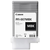 [CN-3314] TANQUE DE TINTA CANON PFI-007MBK NEGRO MATE,COMPATIBLE CON IMAGEPROGRAF 670E,CAPACIDAD 90ML