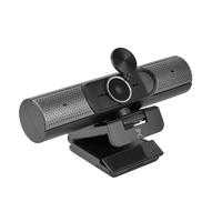 CAMARA WEB 2K 5 MEGAPIXELES, CON BOCINA DUAL PARA VIDEOCONFERENCIA, ROTACION 360, AUTOFOCUS, CON CANCELACION DE RUIDO