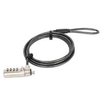 [AC-12070] CANDADO LAPTOP NANO, MANHATTAN, 440493, COMBINACIÓN 1.8MTS GRIS