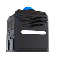 GENERADOR ELECTRICO DE BATERIAS LMFP  PORTATIL FORZA SERIE TITAN FPP-T700 700W 9 SALIDAS 2AC/7DC 2 PANTALLA LCD PANEL DE CONTROL INTEGRADO LAMPARA LED CARGA RAPIDA EN 1.5 HORAS