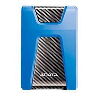 [HD-1596] DISCO DURO EXTERNO ADATA HD650 1TB PORTATIL 2.5 USB 3.2 WINDOWS MAC LINUX CONTRAGOLPES COLOR AZUL AHD650-1TU31-CBL