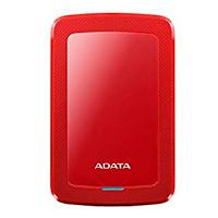 [HD-1781] DISCO DURO EXTERNO ADATA HV300 1TB PORTATIL 2.5 USB 3.2 WINDOWS MAC LINUX DASHDRIVE SLIM COLOR ROJO AHV300-1TU31-CRD