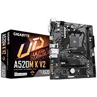 [MB-1257] MB GIGABYTE A520 AMD S-AM4 3A GEN/2XDDR4 3200/HDMI/DVI/VGA/4XUSB 3.2/M.2/MICRO ATX/GAMA BASICA