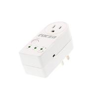 PROTECTOR DE VOLTAJE FORZA FVP-1201B BLANCO, 900J/1800W, 1 SLD, GIRO DE 350 GRADOS, TEMPORIZADOR-120V