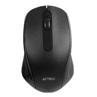 [MS-1365] MOUSE ACTECK OPTIMIZE MI240 / INALAMBRICO / RECEPTOR USB 2.4 GHZ / OPTICO / 1200 DPI / ERGONOMICO / SENSOR OPTICO / WIN - LINUX / 2 BOTONES SCROLL / NEGRO / AC-928885