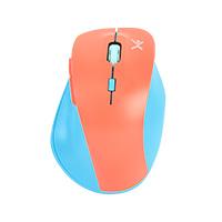 [MS-1473] MOUSE INALAMBRICO 1600 DPI ERGONOMICO SILENCIOSO CONECTOR USB PERFECT CHOICE THUMB - AZUL/MAMEY