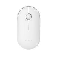 [MS-1518] MOUSE ACTECK OPTIMIZE EDGE MI460 / INALAMBRICO / RECEPTOR USB / LASER / CLICK SILENCIOSO / 1500 DPI / BLANCO / AC-934114