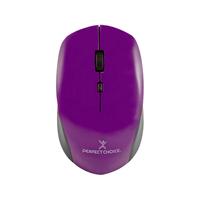 [MS-1528] MOUSE INALAMBRICO 1600 DPI OPTICO CONECTOR USB PERFECT CHOICE ROOT PRO - MORADO