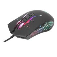 [MS-1594] MOUSE OPTICO GAMING, MANHATTAN, 190220, 7 BOTONES, 7200 DPI, LED RGB, NEGRO