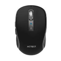 [MS-1635] MOUSE ACTECK OPTIMIZE TRIP PRO MI580 / INALAMBRICO / 1600 DPI AJUSTABLE / 6 BOTONES SCROLL / RECARGABLE / DUAL DONGLE USB 2.4 GHZ 2 BLUETOOTH / WIN MAC ANDROID / NEGRO / AC-939591
