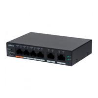 [NIC-4581] SWITCH/ DAHUA/ CS4006-4GT-60 - SWITCH POE DE 6 PTOS GIGABIT/ 4 PTOS POE 10/100/1000/ 2 PTOS UPLINK 10/100/1000/60 WATTS TOTALES/ADMINISTRABLE EN LA NUBE POR DOLYNK CARE/ POE HASTA 250MT CARCASA MET