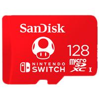 [RAM-3198] MEMORIA SANDISK MICRO SDXC 128GB NINTENDO SWITCH 100MB/S 4K U3 V30 SDSQXAO-128G-GNCZN