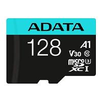MEMORIA ADATA MICRO SDXC/SDHC 128GB UHS-I 100MB/85MB CLASE 10 V30 A2 C/ADAPTADOR ( AUSDX128GUI3V30SA2-RA1)
