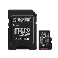 [RAM-4621] MEMORIA FLASH MICRO SD KINGSTON SDXC CANVAS SELECT PLUS 512GB 150MB/S UHS-I U3 V30 C/ADAPTADOR (SDCS3/512GB)