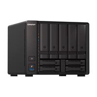 [SAM-712] NAS QNAP TS-H973AX-8G/ 9 BAHIAS /5 DE 3,5 4 DE 2,5/NUCLEO CUADRUPLE 2.2GHZ/8GB DDR4 SODIMM HASTA 64GB/2 PTO 2,5 GBE/1 PTO 10 GBE /USB 3.2 X3/ HOTSWAP/ NO INCLUYE DISCOS/ AMD