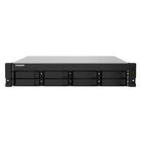 [SAM-714] NAS QNAP TS-832PXU-4G/ 8 BAHIAS SATA HDD 3,5/RACK 2U/NUCLEO CUADRUPLE 1.7GHZ/4GB DDR4 UDIMM AMPLIABLE A 16GB/2 PTO 2,5 GBE /2 PTO 10 GBE/ USB 3.2 X4/ HOTSWAP/ NO INCLUYE DISCOS/ HASTA 144TB
