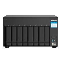 [SAM-717] NAS QNAP TS-832PX-4G/ 8 BAHIAS SATA HDD DE 3,5/ NUCLEO CUADRUPLE 1.7GHZ/4GB DDR4 SODIMM AMPLIABLE A 16GB/2 PTO 2,5 GBE /2 PTO 10 GBE /USB 3.2 X3/ HOTSWAP/ NO INCLUYE DISCOS/ HASTA 144TB