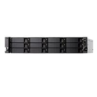 NAS QNAP TS-H1886XU-RP-R2-D1622-32G/FUENTE REDUNDANTE/ 18 BAHIAS 12 SATA DE 3,5 6 SATA DE 2,5 /RACK 2U/NUCLEO CUDRUPLE 2.6 GHZ/32GB DDR4 HASTA 128 GB/4 PTO 2,5 GBE /2 PTO SFP 10 GBE/ USB 3.2