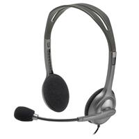 [SPK-1183] AUDIFONOS DIADEMA LOGITECH H111 JACK 3.5 MM GRIS