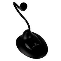 MICROFONO DE ESCRITORIO CON CUELLO FLEXIBLE 3.5MM PERFECT CHOICE NEGRO