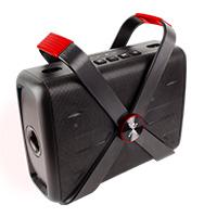 [SPK-2197] BOCINA INALAMBRICA BLUETOOTH PORTATIL RECARGABLE 12W FUNCION TWS PERFECT CHOICE X-PLOTION - NEGRO