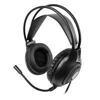 [SPK-2512] AUDIFONOS DIADEMA ALAMBRICOS CON MICROFONO FLEXIBLE PARA STREAMING 3.5MM TRRS PERFECT CHOICE STREAM PRO - NEGRO