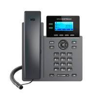 [TEL-231] TELFONO IP GRANDSTREAM GRP2602W, 4 CUENTAS SIP 2 LINEAS WIFI  P. LCD 2 PUERTOS 10/100 SOPORTA (EHS)  INCLUYE ELIMINADOR DE CORRIENTE (NO POE)