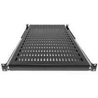 [AC-7297] CHAROLA GABINETE 19 INTELLINET,712620, 1U, DESLIZABLE, AJUSTABLE 60-80CM, VENTILADA, 35KG