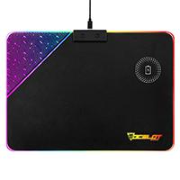 [AC-9572] OCELOT MOUSE PAD RIGIDO TIPO RGB, CARGA INALAMBRICA PARA SMARTPHONES, CONEXIN MEDIANTE USB PLUG AND PLAY