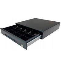 [CAJ-2] CAJON DE DINERO EC LINE ELEGANCE EC-CD-100M-II-G, NEGRO, COMPARTIMIENTOS 5 BILLETES - 7 MONEDAS, RJ11