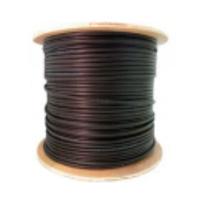 CABLE UTP SAXXON CCA DE 305M/ CATEGORIA 6/ EXTERIOR/ DOBLE FORRO/ COLOR NEGRO